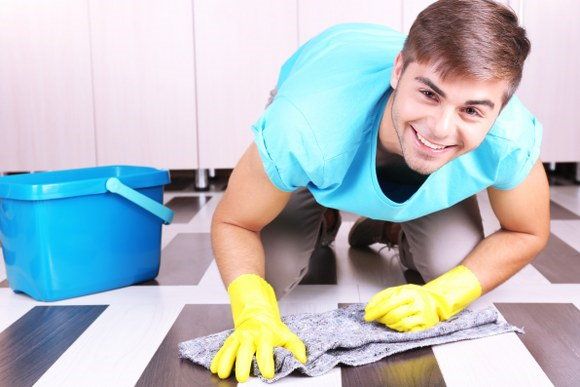 cleaning student accommodation