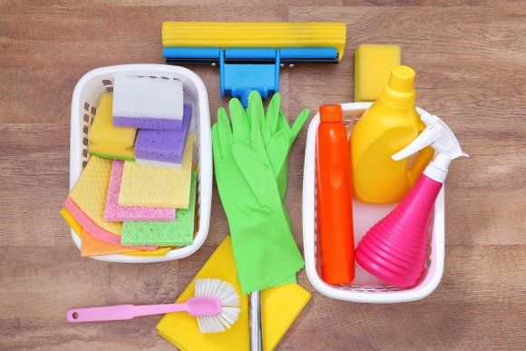 cleaning supplies