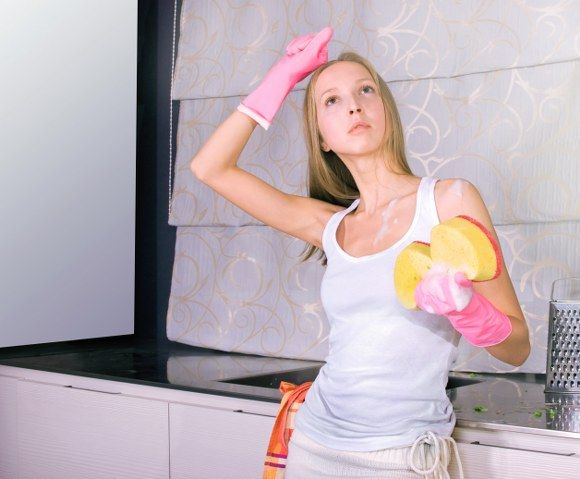 kitchen cleaning