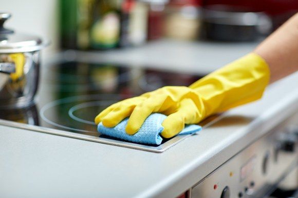 kitchen cleaning