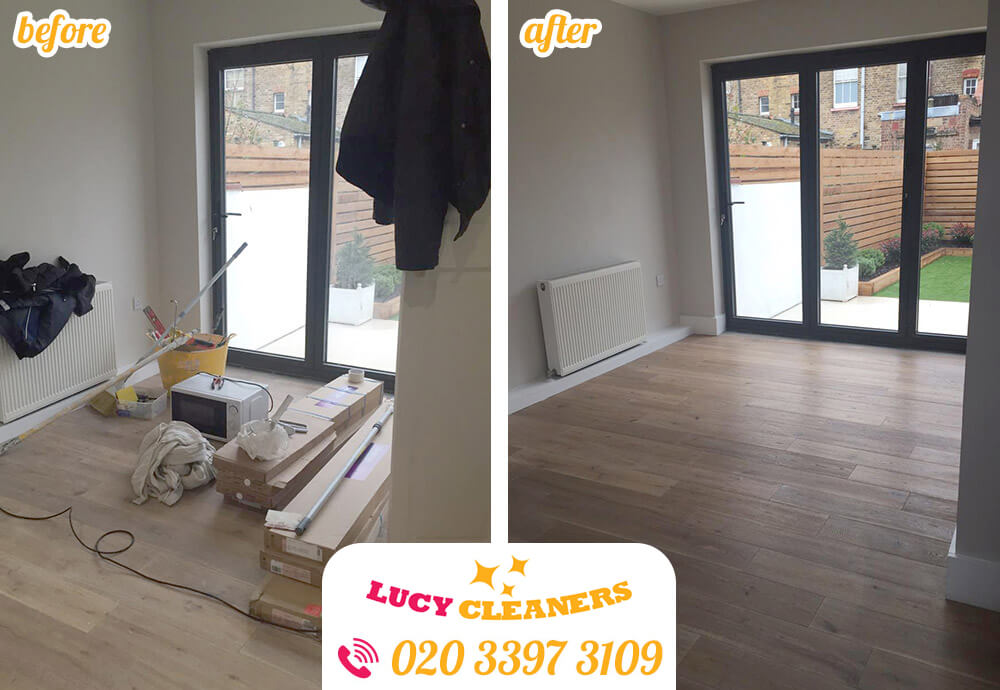 Silvertown apartment cleaning E16